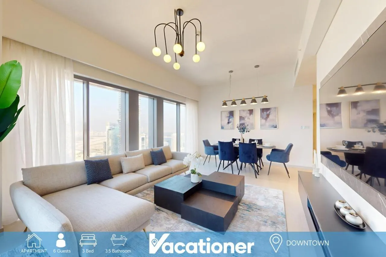 Burj Royale - Mesmerizing Three Bed With Burj View Dubai